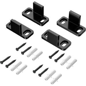 4 Pieces Barn Door Floor Guide Sliding Closet Hardware, 24F164H009